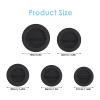 Grevosea 20 Pieces Piggy Bank Plug, Piggy Bank Stopper Replacement Saving Box Black Cover Rubber Stopper Plug Replacement for Money Saving Box (5 Sizes) view 2