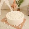 Realhaha Ball Pit Balls 100 Play Balls Plastic Balls for Baby Girls Toddlers Kids Play Tent Pool Playhouse Playpen Party Decoration, White view 1