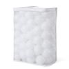 Realhaha Ball Pit Balls 100 Play Balls Plastic Balls for Baby Girls Toddlers Kids Play Tent Pool Playhouse Playpen Party Decoration, White view 2