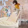 Realhaha Ball Pit Balls 100 Play Balls Plastic Balls for Baby Girls Toddlers Kids Play Tent Pool Playhouse Playpen Party Decoration, White view 3