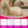Realhaha Ball Pit Balls 100 Play Balls Plastic Balls for Baby Girls Toddlers Kids Play Tent Pool Playhouse Playpen Party Decoration, White view 4