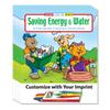 ZOCO  Save Energy & Water Conservation  Custom Coloring Books for Kids (250 Bulk Pack, with Crayons)  Environmental Education Activities for Classrooms & Community Programs view 1