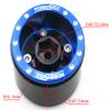 HOBBYSOUL Adjustable Offset 1.0 Beadlock Wheels Blue Black, Heavy 1.0 RC Crawler Rims Weight 21g/Rim 7mm Hex Rims for Axial SCX24 Crawler & Other 1/24 RC Crawler Car Truck, (4-Pack) view 4
