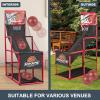 Kids Arcade Basketball Game Set with 5 Inflatable Balls,Indoor Outdoor Sports Toys,Basketball Hoop for Kids,Children's Basketball Stand,Easy Set Up Ideal for Games and Competition view 4