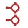 2Pcs Metal Front Steering Knuckle Steering Block for Axial Yeti Jr. AX90052 AXI90069 1/18 RC Car Upgrade Parts ( Color : Clear ) view 3