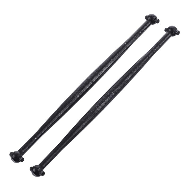 Greendhat 2Pcs Metal Drive Shaft for HB Toys ZP1001 ZP1002 ZP 1001 ZP1003 ZP1004 1/10 RC Car Spare Parts ( Color : Black )