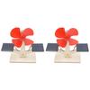 TOYANDONA Models Kits Toys 2sets of Assembly Solar Students Development Brain Science for Model Fan Educational Kits DIY Experiment Toy Model Kit view 1