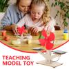 TOYANDONA Engineering Products Toys 1set for Kits Experiment Science Model Development Children Solar Brain of Educational Assembly Kids Fan DIY Students Scientific Solar Fan Toy view 4
