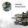 KAIM 1/24 RC Tank,Remote Control Tank for Boys with Smoke, Lights & Sounds,2.4GHz Ger Leopard II Army Model,Military Toys Gift for Kids Ages 6+ view 3
