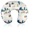 TANOFAR Nursing Pillow Cover, Neutral Breastfeeding Pillow Slipcover for Baby Boys & Girls, Ultra Soft Comfortable Newborn Nursing Pillow Case, Breathable & Washable, Adventure Mountain view 1