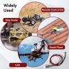 HERCHR 2S Balance Plug Extension Lead Wire 42cm/16.5" Silicone LiPo Battery Extended Charging Wire 20AWG JST-XH Connector Balance Power Cable Connector for RC Drone FPV Quadcopter (KST023) view 3