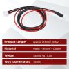 HERCHR 2S Balance Plug Extension Lead Wire 42cm/16.5" Silicone LiPo Battery Extended Charging Wire 20AWG JST-XH Connector Balance Power Cable Connector for RC Drone FPV Quadcopter (KST023) view 4