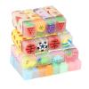 Cute Erasers for Kids Bulk 16 Pack Animal Food Fun Desk Pets Pencil Students School Supplies Prize Gifts Party Favors view 1