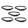 Fancyes 5Pcs 1/10 Elastic Straps RC Car Roof Luggage Rack Rope for SCX10 D90 RC Hobby Car Vehicles DIY Parts, Black view 3