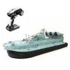 Lllunimon 1/110 RC Boat Zubr-Class Remote Control Boat Simulation Model Crafts, Military Ship Amphibious with Gyroscope,Blue view 1