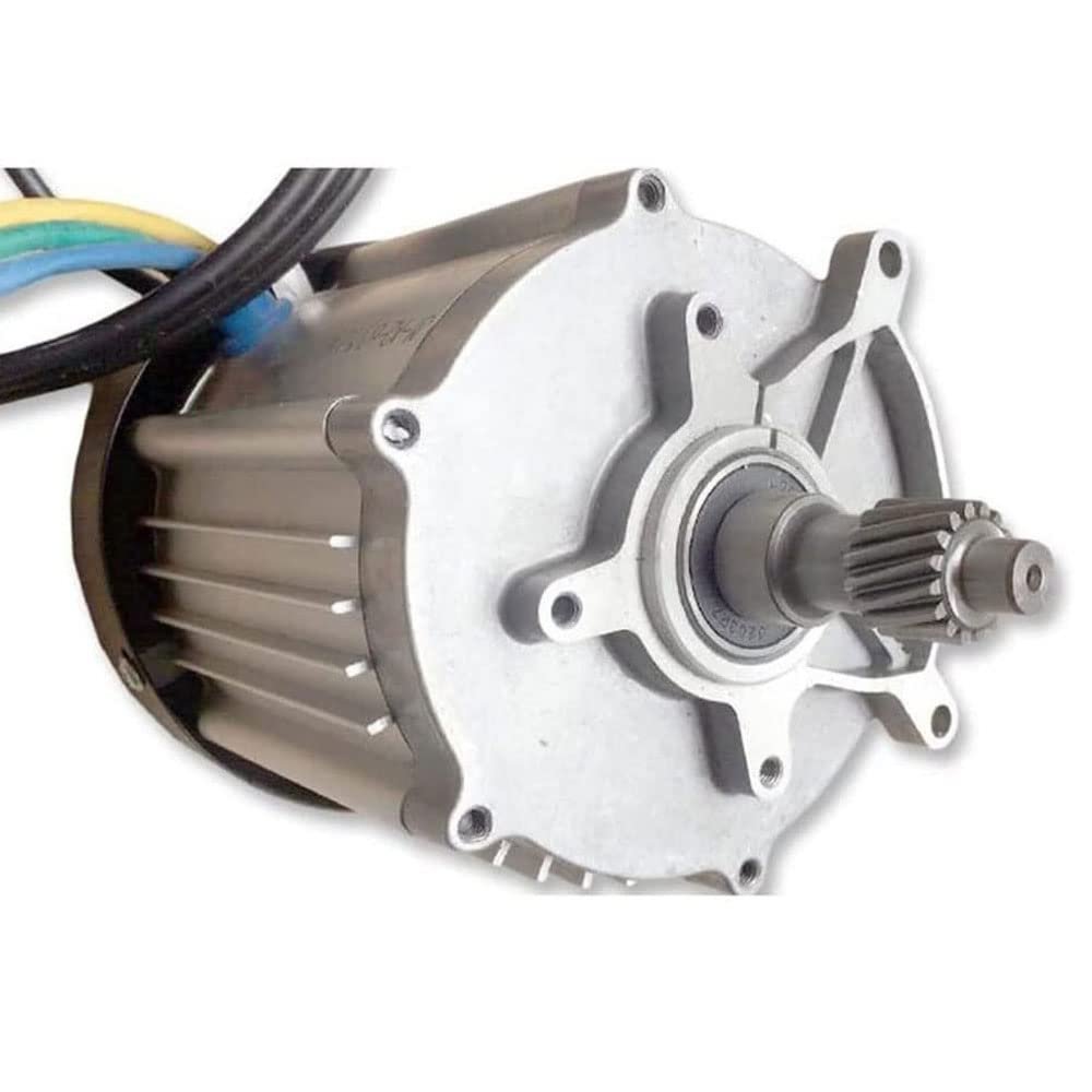 DC Brushless Motor 1200W High Power Brushless Differential Motor - 48V/60V/72V 3300rpm Electric Brushless DC Motor Electric Tricycle Modified Motor