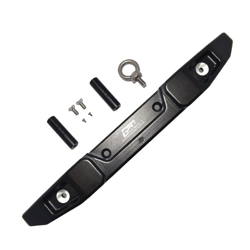 AXIAL 1/6 SCX6 Jeep JLU WRANG LER 4WD-AX105000T1 Aluminum Alloy Dummy Rear Bumper with Tow Hook