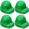 Sumind 48 Packs Construction Party Hats Kids Plastic Worker Helmet Bulk Toy for 3-8 Years Children Dress up Party Supplies(Green) view 1