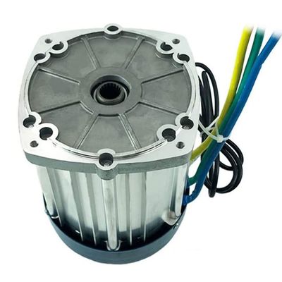 Electric Brushless Motor 1500w 60V, Square 4-Hole Differential Motor 18 Gear High Power Electric Tricycle Motor Brushless Motor