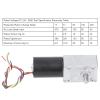 TenNuoDa 5840-3650 Gear Motor,DC 24V 16RPM-470RPM High Torque Turbo Worm Geared Motor Low Noise Brushless Worm Gear Motor Turbine Electric Gearbox Motor PWM Speed(260RPM) view 2