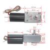 TenNuoDa 5840-3650 Gear Motor,DC 24V 16RPM-470RPM High Torque Turbo Worm Geared Motor Low Noise Brushless Worm Gear Motor Turbine Electric Gearbox Motor PWM Speed(260RPM) view 3