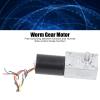 TenNuoDa 5840-3650 Gear Motor,DC 24V 16RPM-470RPM High Torque Turbo Worm Geared Motor Low Noise Brushless Worm Gear Motor Turbine Electric Gearbox Motor PWM Speed(260RPM) view 4
