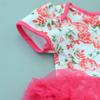 Reborn Baby Dolls Clothes Accessories Red Tutu Outfit for 17-23 Inch Reborn Newborn Baby Girl Clothing Set Super Cute Red Princess Dress 3pcs Set  view 2
