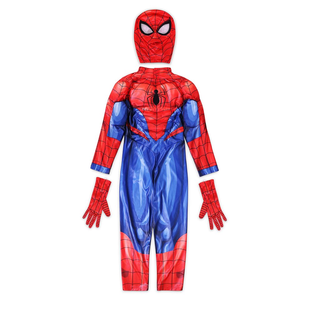 Marvel Spider-Man Costume for Kids Size 9/10 Multicolored