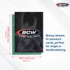 BCW Elite2 Glossy Card Sleeves  Seafoam | Crystal-Clear Front | Textured Back | Fits 2.5" x 3.5" Cards - 100 Ct view 3