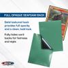 BCW Elite2 Glossy Card Sleeves  Seafoam | Crystal-Clear Front | Textured Back | Fits 2.5" x 3.5" Cards - 100 Ct view 4