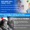 8 Pack Orbit Ball Toy, Fidget Cubes Top Spinning Toy, Great Party Favor Gifts & Creative Decompress Toys, Puzzle Track Games for Kids Children Adults view 4