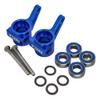 NHX RC Alum Front Steering Knuckles w/Bearings -Blue:1/10 2WD Slash/Stampede/Rustler/Bandit view 1