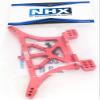 NHX RC Aluminum Rear Shock Tower -Red for 1/10 Traxxas 2WD Slash Bandit Stampede Rustler view 4