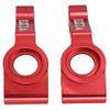 NHX RC Alum Rear Stub Axle Carriers -Red: 1/10 2WD Slash/Stampede/Rustler/Bandit view 3