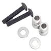NHX RC Aluminum Rear Shock Tower -Blue :1/10 2WD Slash Bandit Stampede Rustler view 3