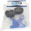 NHX RC Aluminum Adjustable Wheelie Bar 1/10 Blue E Revo 2.0 view 4