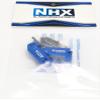 NHX RC Aluminum Caster Blocks -Blue: 1/10 Slash/Stampede/Rustler/Nitro Slash view 4