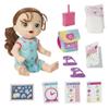 Baby Alive Time for School Baby Doll Set, 12 Inch, Back to School Toys for Girls & Boys, Brown Hair, Preschool Gifts for Kids, Ages 3+ (Amazon Exclusive) view 1