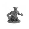 Reaper Dorn Ironspike Dwarf Warrior Miniature Figure 25mm Heroic Scale Bones USA Miniatures view 1