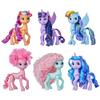 My Little Pony Dolls Rainbow Celebration, 6 Pony Figure Set, 5.5-Inch Dolls, Toys for 3 Year Old Girls and Boys, Unicorn Toys (Amazon Exclusive) view 1