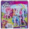 My Little Pony Dolls Rainbow Celebration, 6 Pony Figure Set, 5.5-Inch Dolls, Toys for 3 Year Old Girls and Boys, Unicorn Toys (Amazon Exclusive) view 2