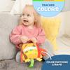 Buckle Toys - BokBok Chicken - Learning Activity Toddler Plane Travel Essential Toy - Develop Motor Skills and Problem Solving view 3
