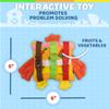 Buckle Toys - BokBok Chicken - Learning Activity Toddler Plane Travel Essential Toy - Develop Motor Skills and Problem Solving view 4