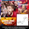 Anshka Retractable Halloween Vampire Fangs,Retractable Braces,Realistic Reusable Vampire Fangs,Fake False Teeth for Themed Party, Cosplay (2pcs) view 4