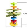 WEofferwhatYOUwant 2-Way Ball Drop  Montessori STEM Ball Tower Toy for Toddlers 9M+ | Dual Ramp Design, Expandable Green Tracks, Large Rattle Balls, Easy Assembly, BPA-Free Safe Plastic view 4