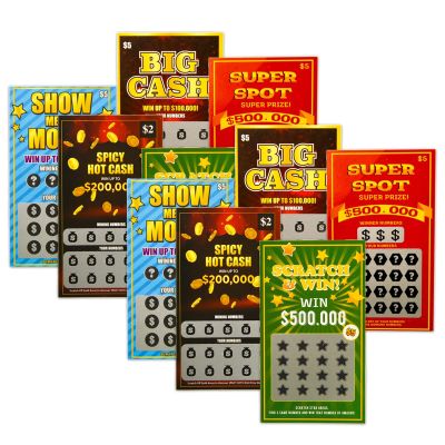 10 Fake Lottery Tickets and Scratch Off Cards That Look - Winning $500K - $200K - $100K Lottery Ticket - Hilarious and Shocking Pranks -Prank Gag Fake Lottery Tickets Big Time Money