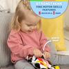 Buckle Toys - Bessie Cow - Learning Activity Toddler Plane Travel Essential Toy - Develop Motor Skills and Problem Solving view 2