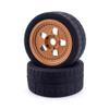 109mm RC Tires Wheel 17mm Hex Hub 8585 Tyre for ARRMA ZD Racing EX07 1/7 Limitless Speed BASH 4WD Brushless RC Racing Car ( Color : Black ) view 1