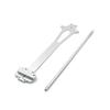 BAIJAC WLtoys 124016 124018 124019 RC Car Upgrade Parts, Metal Modification Second Floor Plate & Central Drive Shaft, Multicolor ( Color : Silver ) view 1