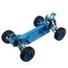 BAIJAC Compatible with WLtoys 1/12 124017 124019 RC Car Metal Modified Frame, Upgrade Spare Parts to Assemble The Frame, Excluding Electronic Equipment ( Color : Silver ) view 4